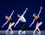 Lesley Rausch, Griffiths, and Chapman in Balanchine’s Agon.