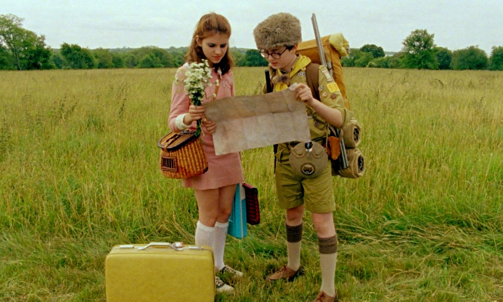 Moonrise Kingdom, screened outdoors at Magnuson Park.