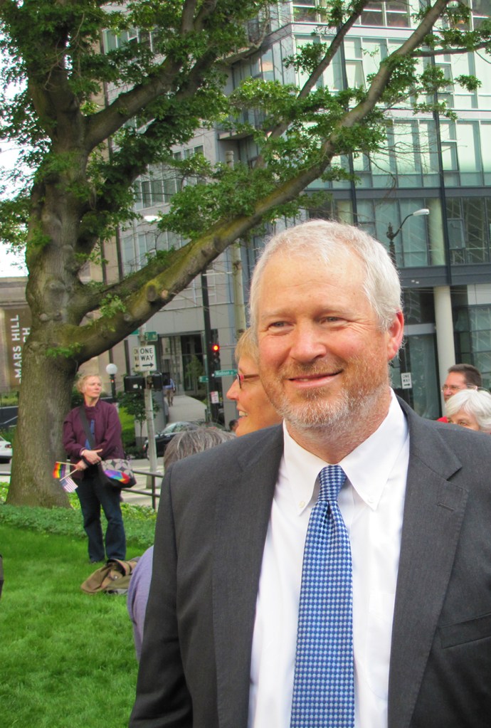 Seattle Mayor Mike McGinn thinks cooperation between business and social services is the key.