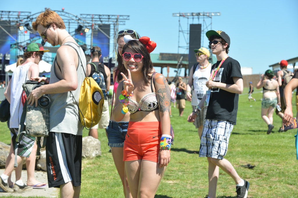 Photographer Chona Kasinger humped it over to the Gorge this weekend to