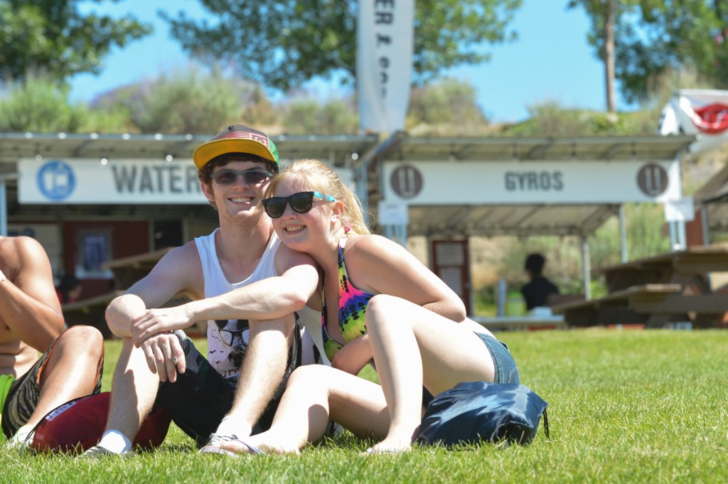 Photographer Chona Kasinger humped it over to the Gorge this weekend to