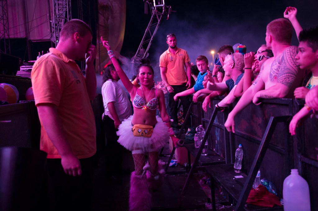 Photographer Chona Kasinger humped it over to the Gorge this weekend to