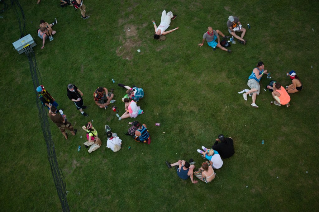 Photographer Chona Kasinger humped it over to the Gorge this weekend to