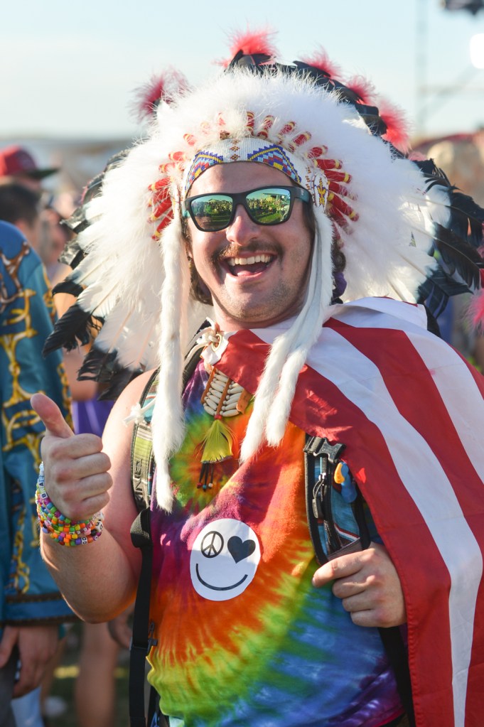 Photographer Chona Kasinger humped it over to the Gorge this weekend to