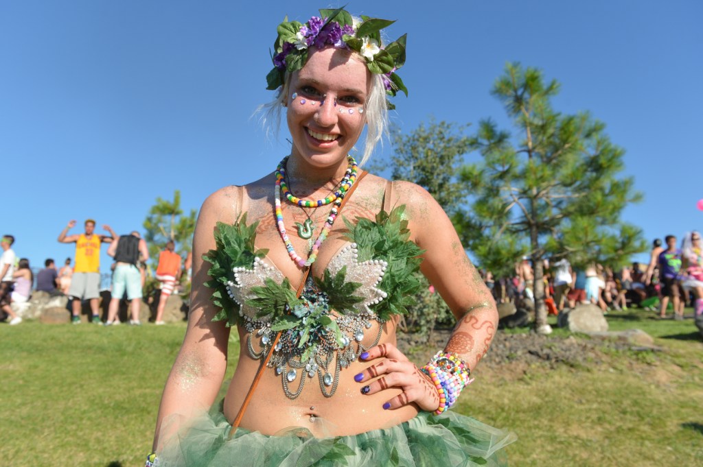 Photographer Chona Kasinger humped it over to the Gorge this weekend to