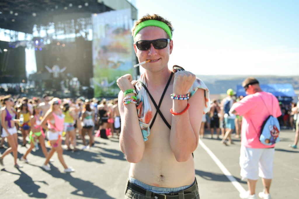 Photographer Chona Kasinger humped it over to the Gorge this weekend to