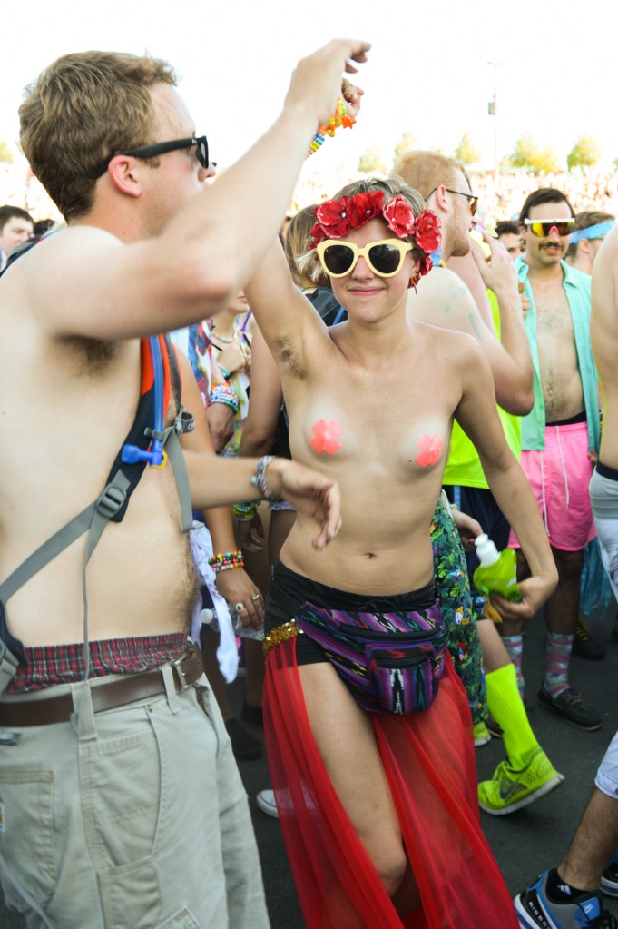 Photographer Chona Kasinger humped it over to the Gorge this weekend to