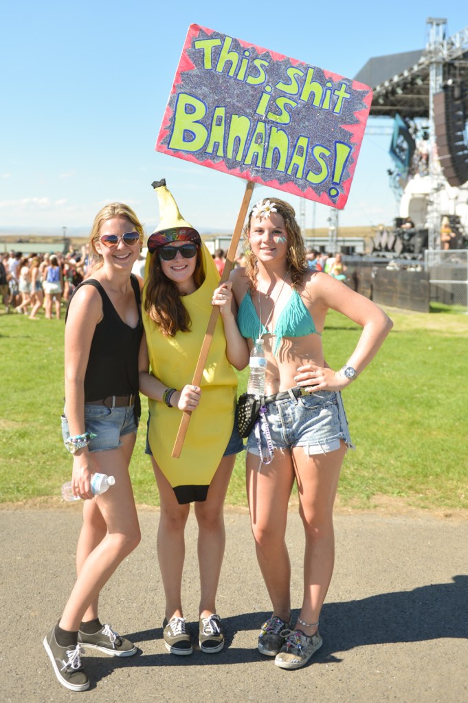 Photographer Chona Kasinger humped it over to the Gorge this weekend to