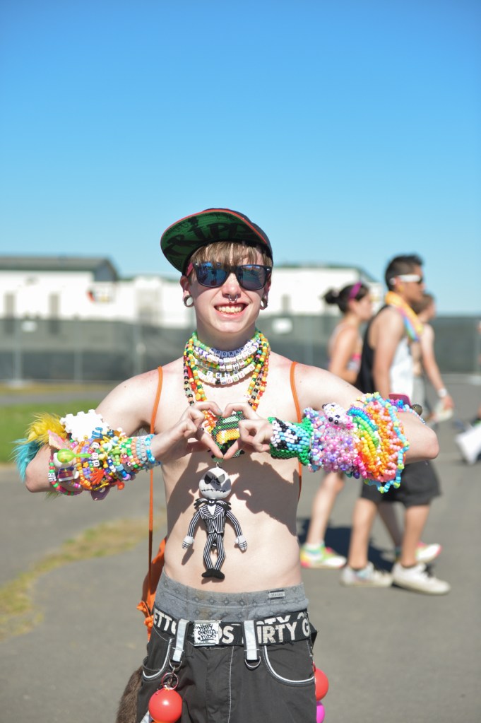 Photographer Chona Kasinger humped it over to the Gorge this weekend to