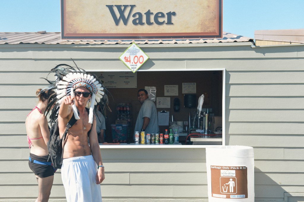 Photographer Chona Kasinger humped it over to the Gorge this weekend to