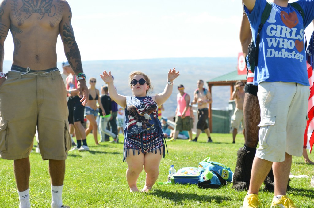 Photographer Chona Kasinger humped it over to the Gorge this weekend to