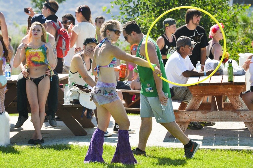 Photographer Chona Kasinger humped it over to the Gorge this weekend to