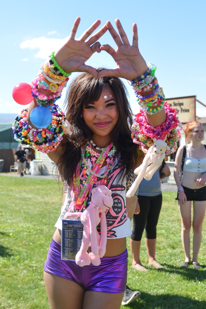 Photographer Chona Kasinger humped it over to the Gorge this weekend to