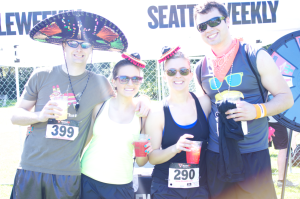 The Fiesta 5K Ole! is held at Volunteer Park on Capitol Hill