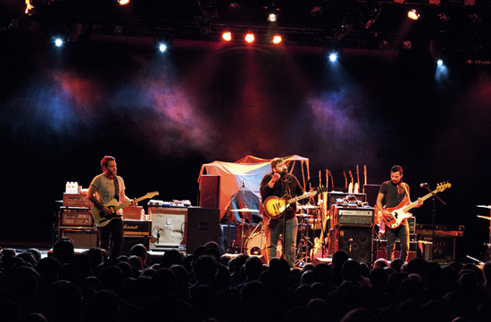 Fresh from a set in Chicago, halfway through a tour in support