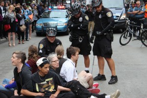 At around 4:45 yesterday, a whirlpool opened up on 4th & Pine.