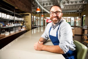 Henderson at Skillet’s long counter.