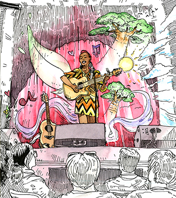 Best Folk Singer: Naomi Wachira