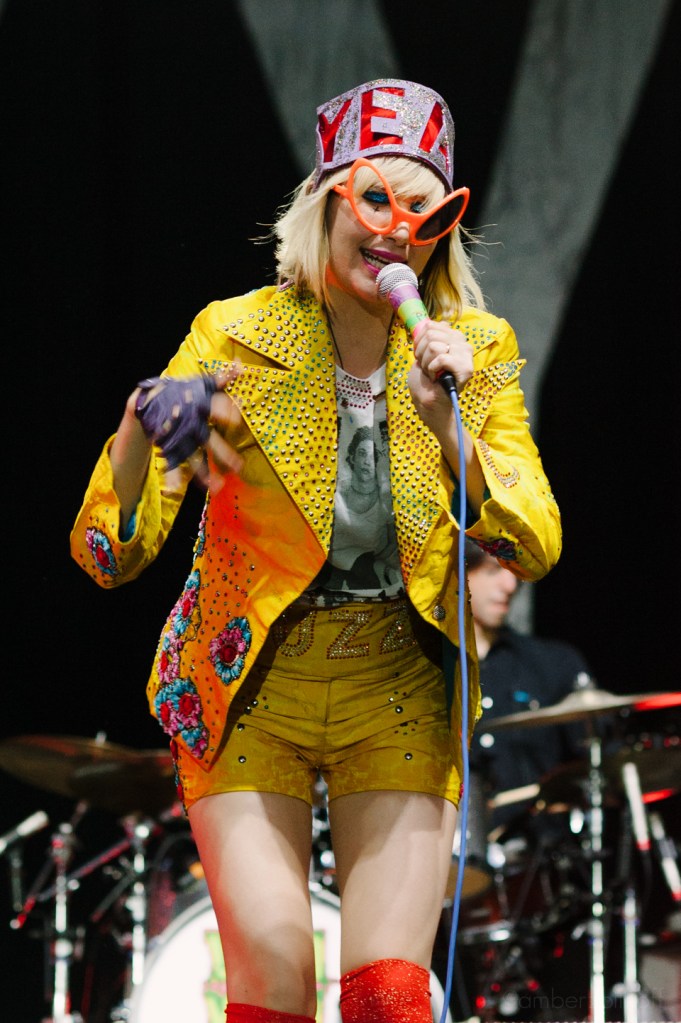 Yeah Yeah Yeahs at Marymoor Park. Photo by Amber Zbitnoff
