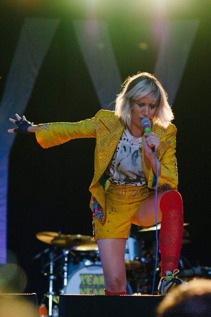 Yeah Yeah Yeahs at Marymoor Park. Photo by Amber Zbitnoff