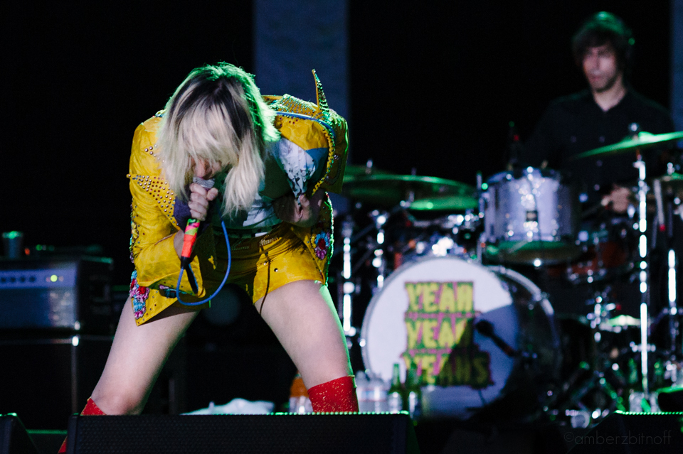 Yeah Yeah Yeahs at Marymoor Park. Photo by Amber Zbitnoff