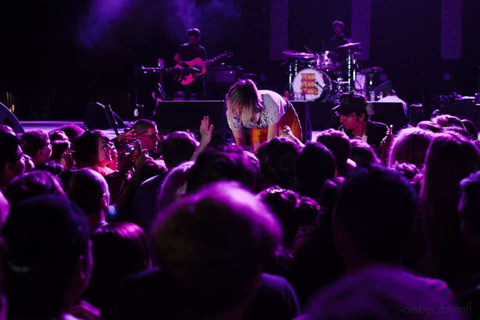 Yeah Yeah Yeahs at Marymoor Park. Photo by Amber Zbitnoff