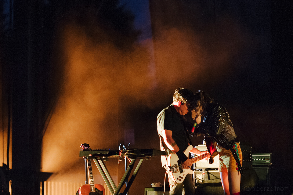 Yeah Yeah Yeahs at Marymoor Park. Photo by Amber Zbitnoff