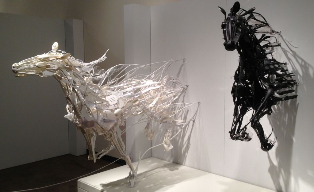 The Seattle Center Pavilion, next to the skate park, is divided into