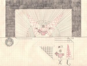 An example of one of Druss' visual scores.