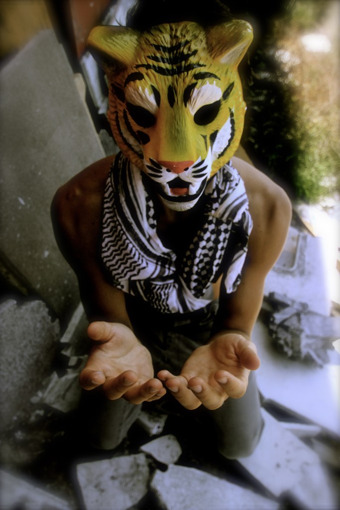 Dooly as the talking tiger.