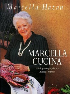 Cookbook author Marcella Hazan, considered by many the Julia Child of Italian