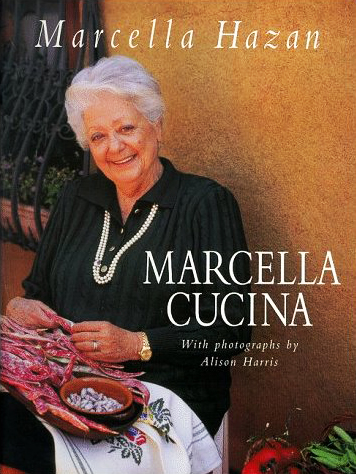 Cookbook author Marcella Hazan, considered by many the Julia Child of Italian