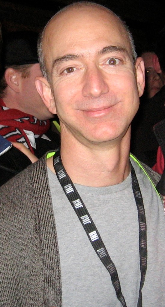 Bezos at     a recent     business     conference.