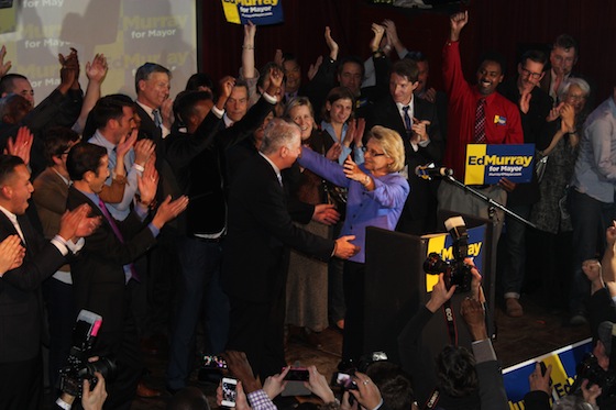 In the end, Mike McGinn, it would appear from the drubbing he