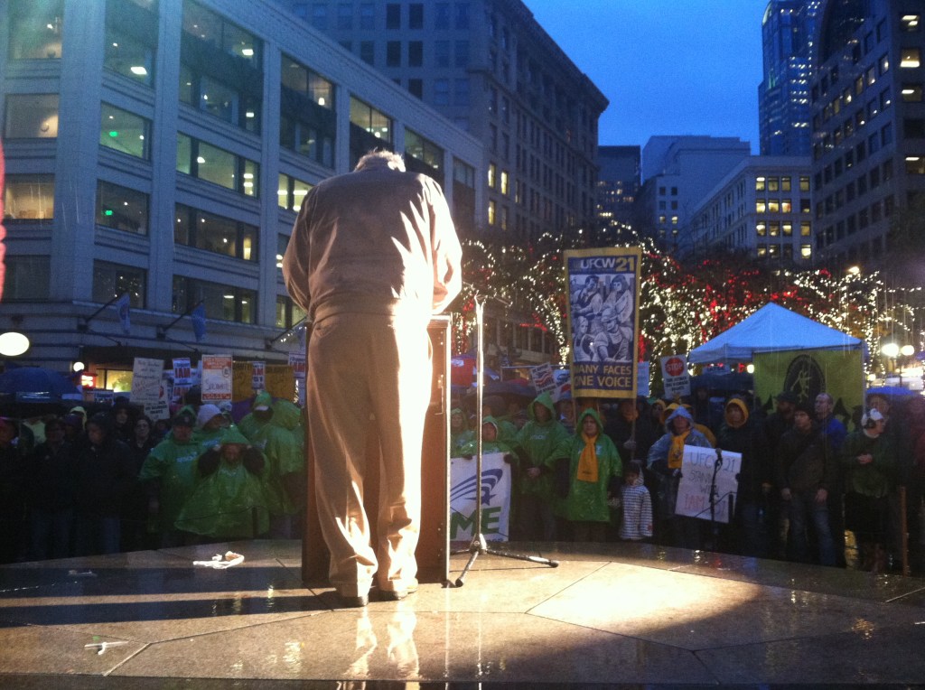 Wayne Chow and Rod Richardson drove all the way up from Portland