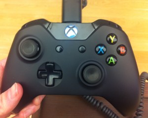 Same controller, different menu screen.