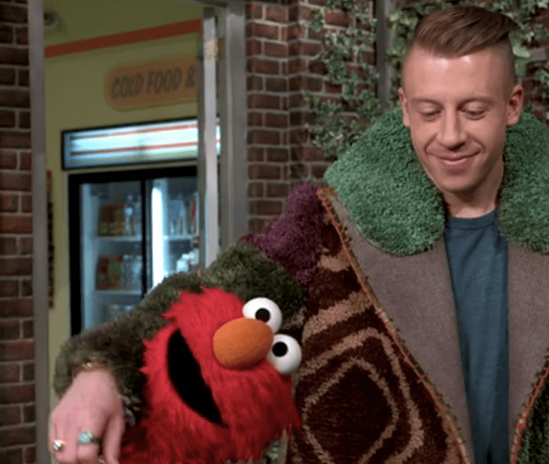 Rumors that Elmo will be producing Macklemore's next album remain unconfirmed.