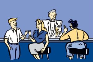 Bars are wonderful, magical places. You can try an exciting new cocktail,