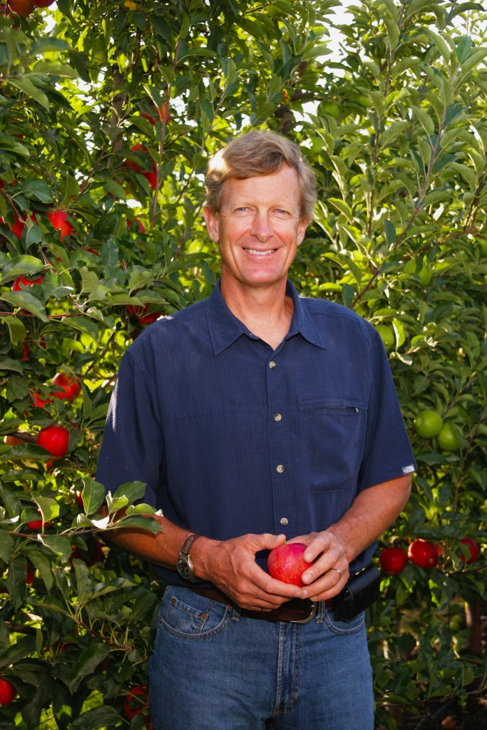 Neal Carter in his B.C. orchard.Photo courtesy of Okanagan 'Specialty Fruits'
