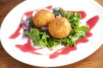 Jaunty sweet potato arancini at Tanglewood Supreme (Photo by Joshua Huston)