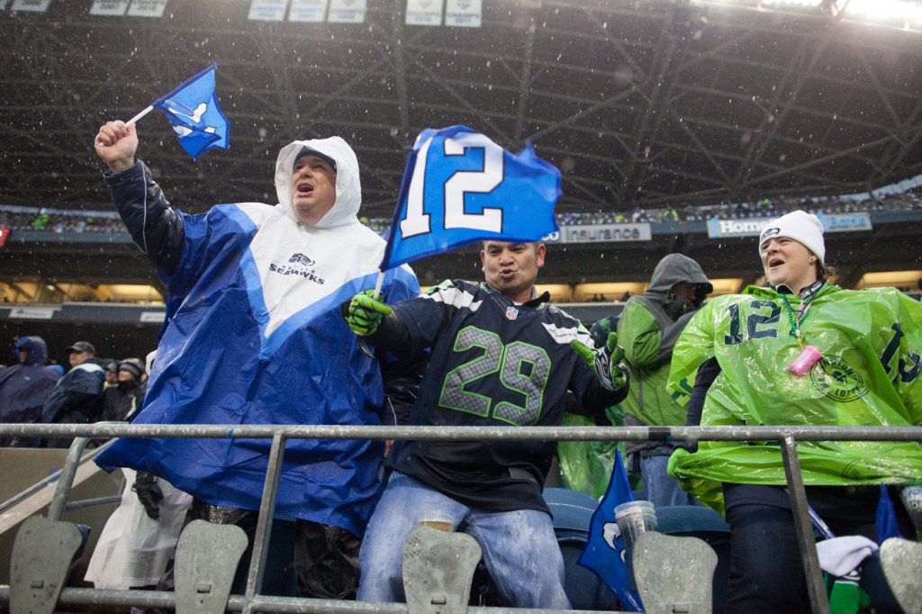 And of course, with the big assist from the 12th man. All 68,000 of 'em.