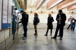 It seemed like a normal day on Seattle's Link Light Rail. People lined up to buy tickets.