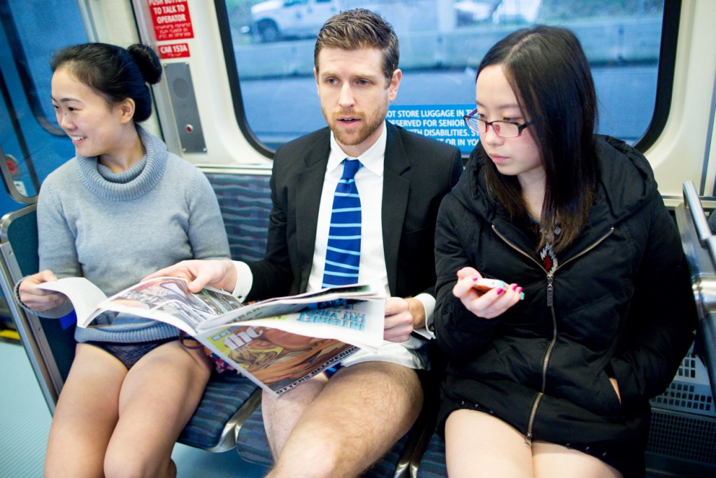 Participants are asked to go about their daily routine as though it were just another day on the grind