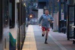 (Note that his run to catch the train was a lot more sincere)