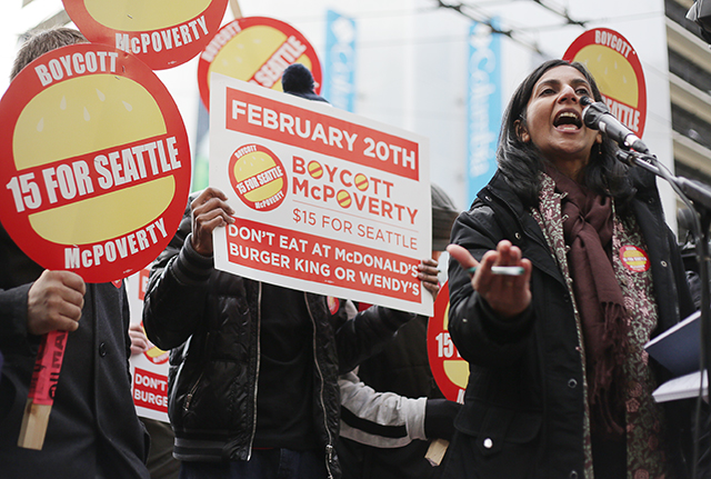 Kshama Sawant and 15Now had a big year.