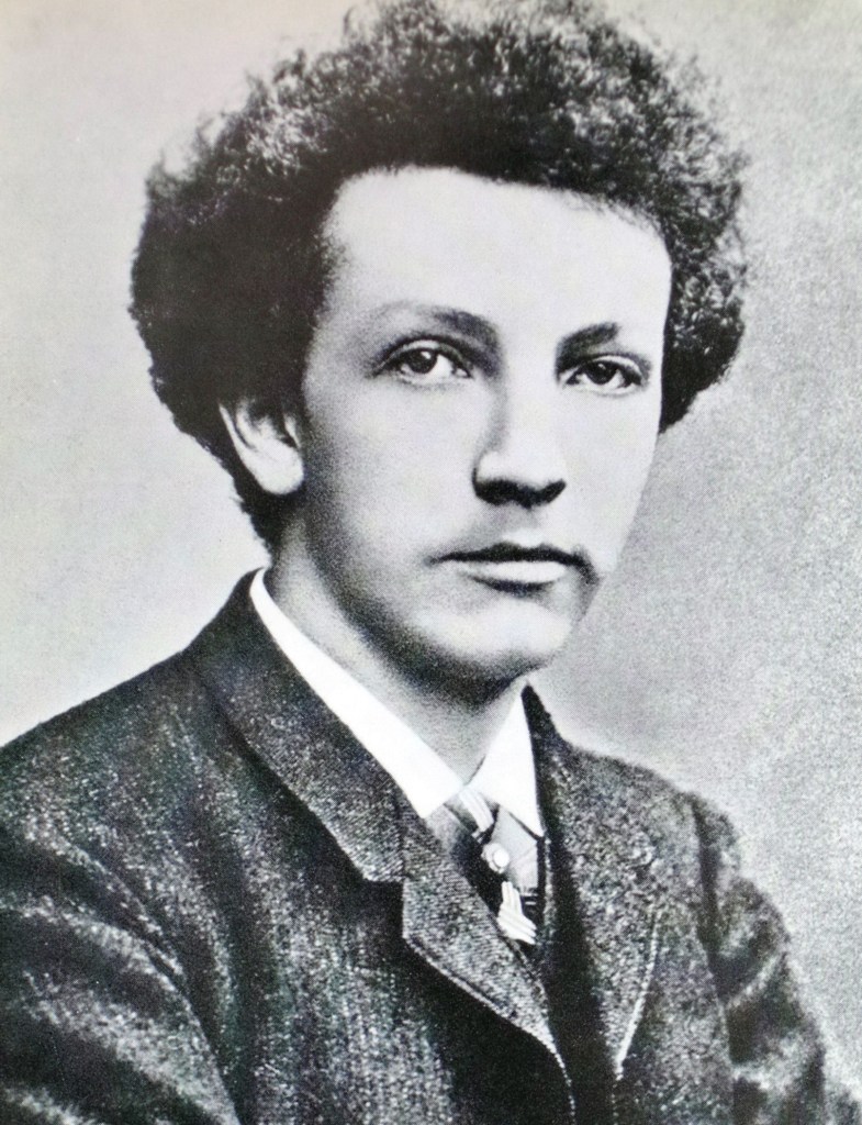 Strauss as a young man.