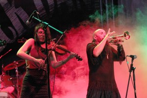 Hurley and Jevdjevic in Bulgaria.