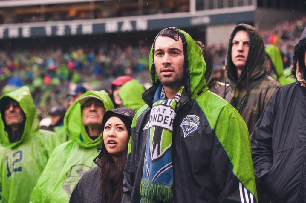 A crowd of over 39,000 turned out for the match against Sporting Kansas City on Saturday.