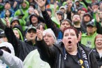 Despite KC earning three of the five yellow cards, Sounders fans felt the team deserved more, and weren't afraid to show it.