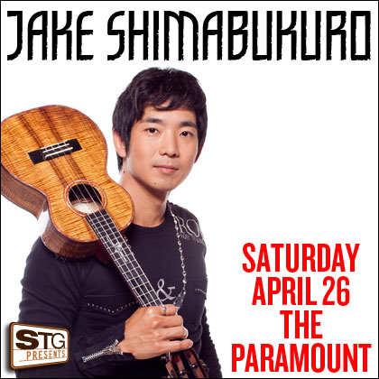 ENTER TO WIN HERESeattle Theater Group Presents: Jake ShimabukuroSaturday | April 268